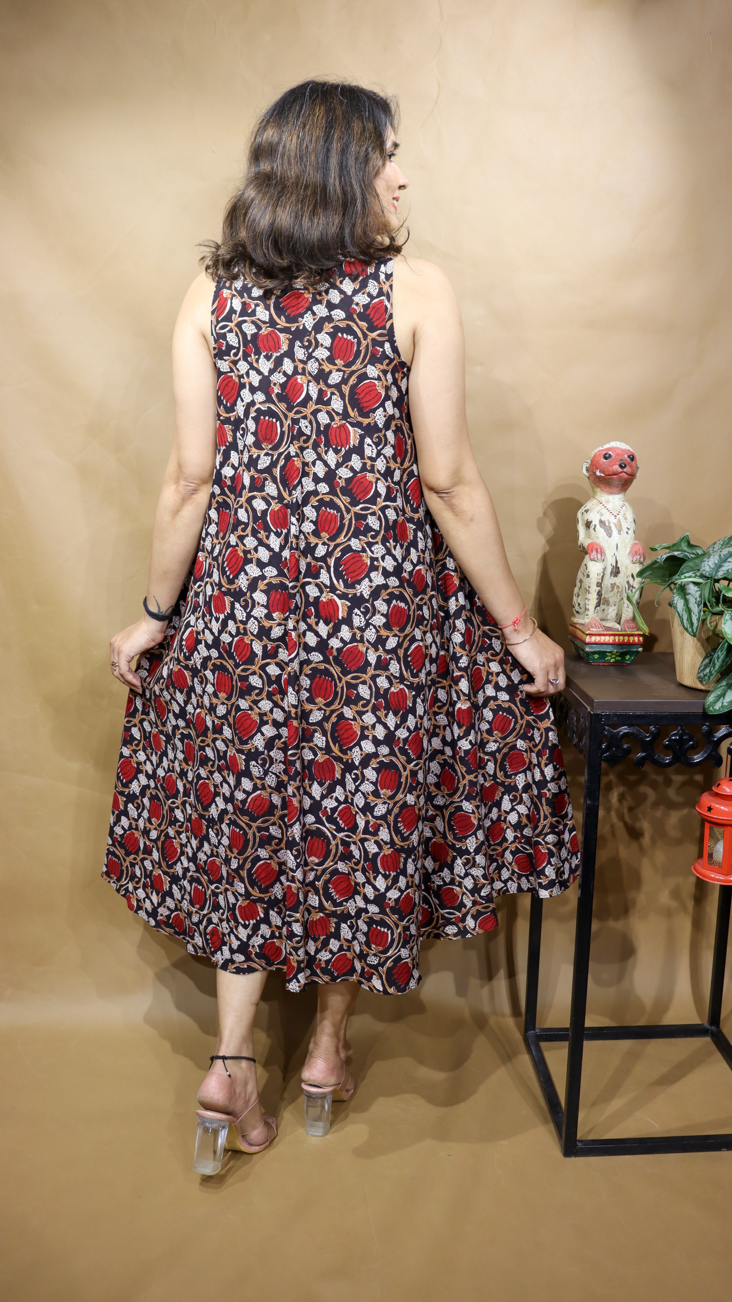 The Rouge Kalamkari Circular Dress