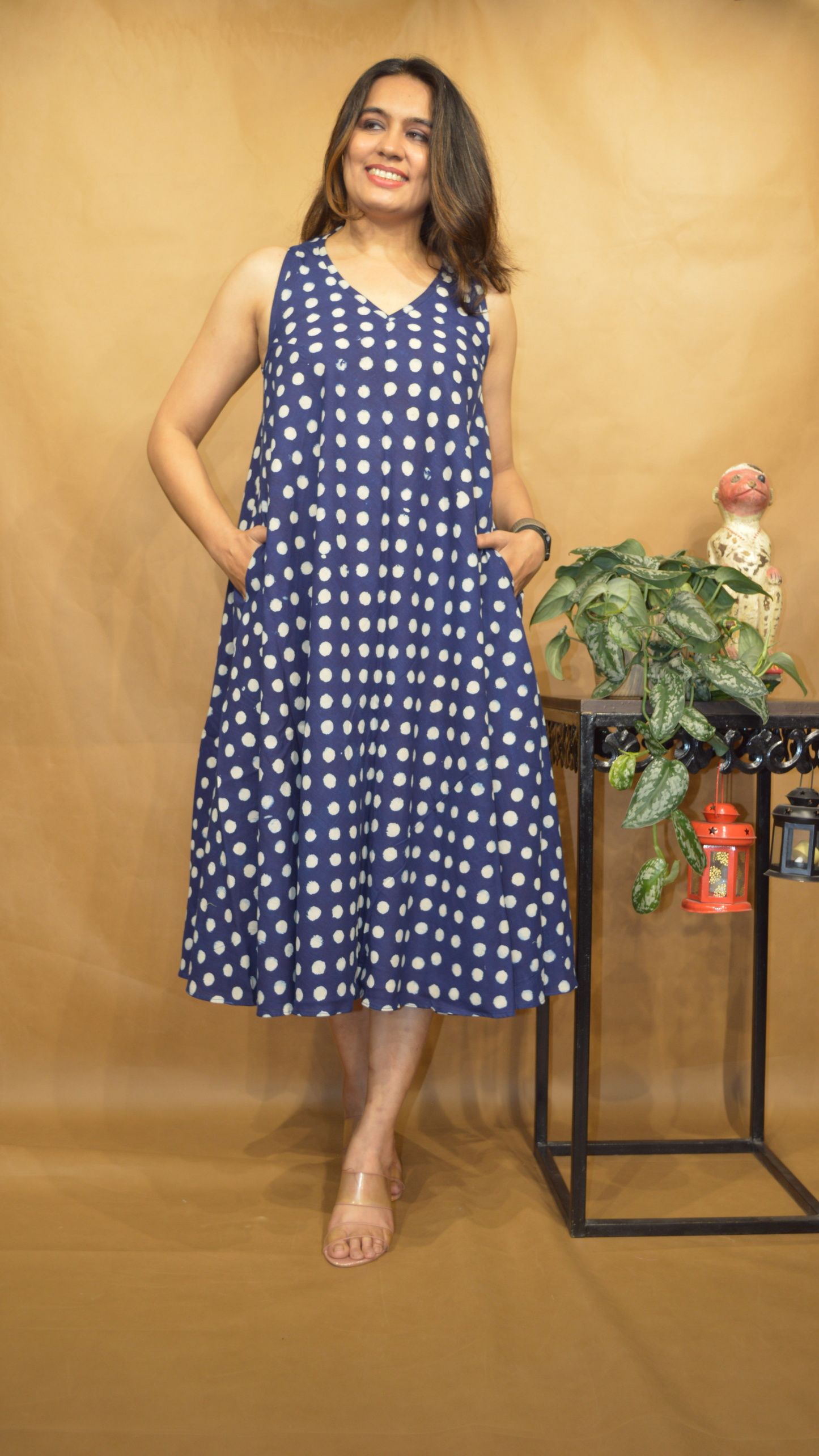 The Nebula Bloom Circular Dress