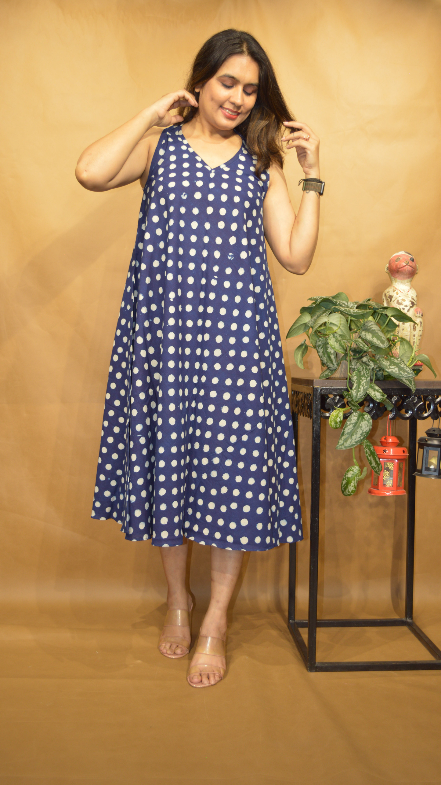 The Nebula Bloom Circular Dress