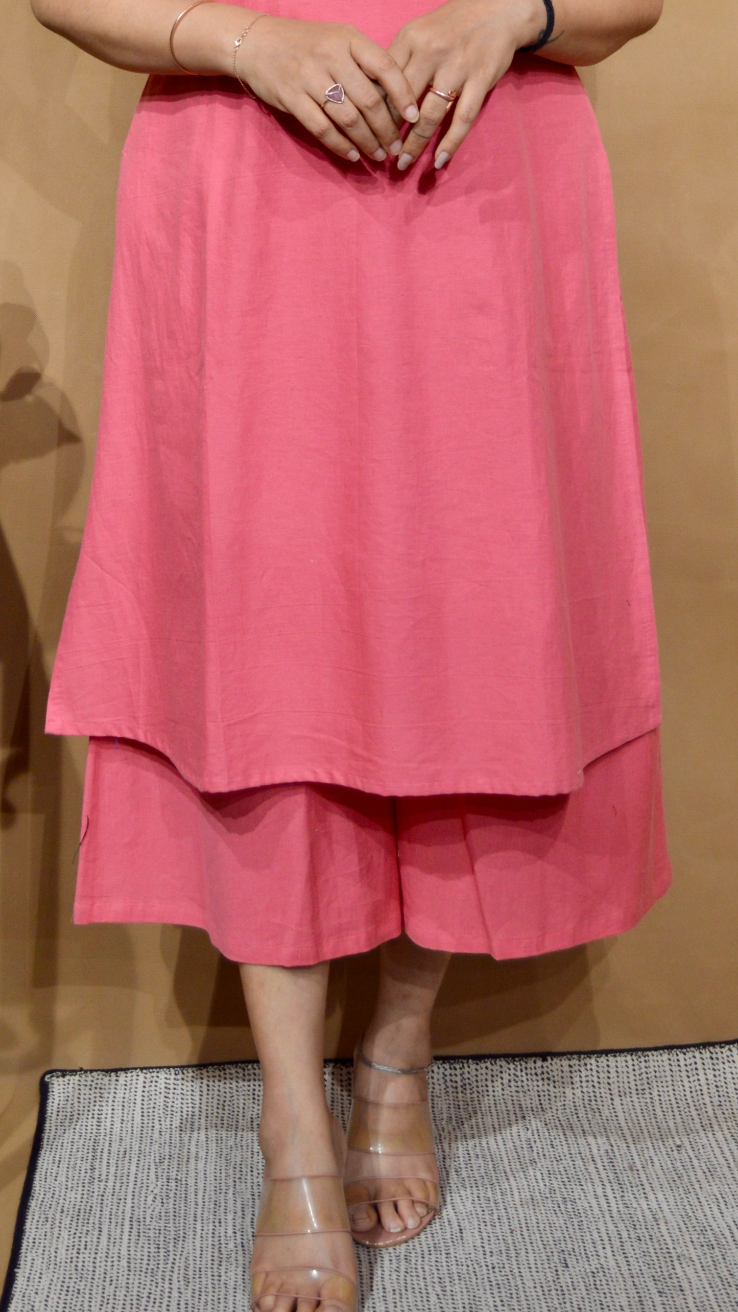The Bare Pink Culottes