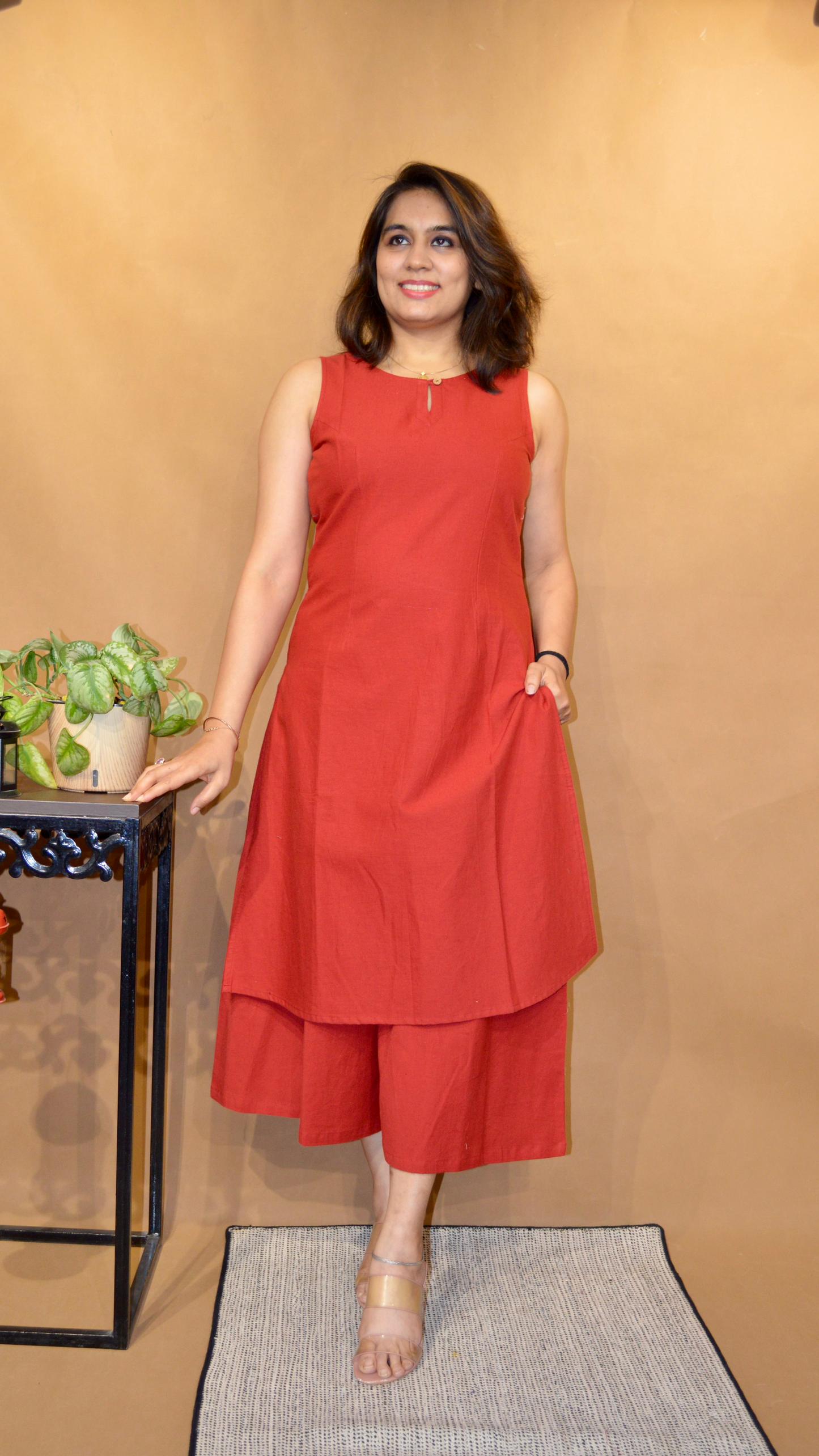 The Rustic Red Culottes