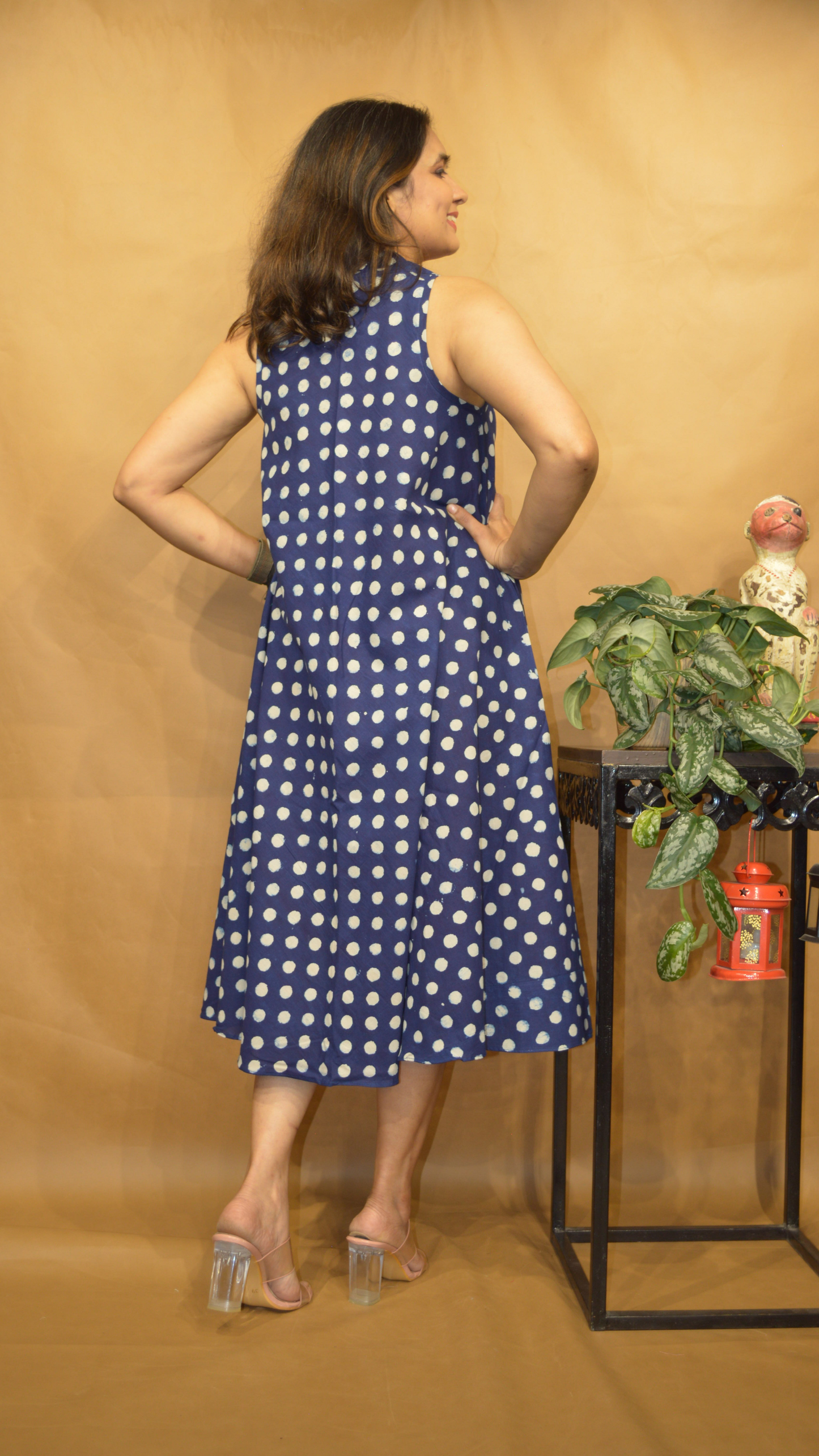 The Nebula Bloom Circular Dress