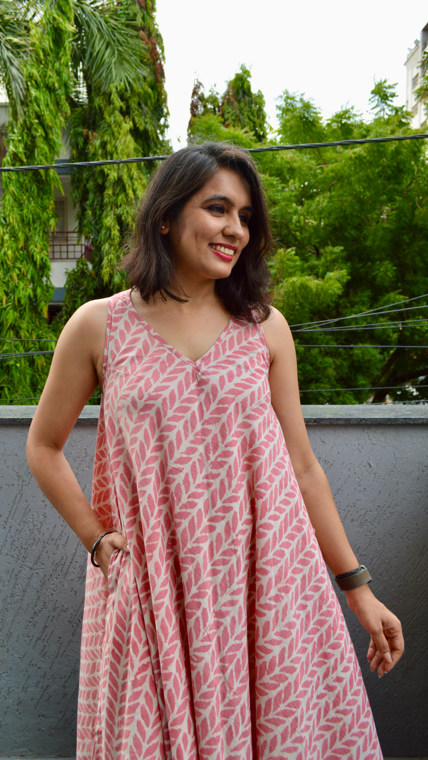 Blush Rush Circular Dress