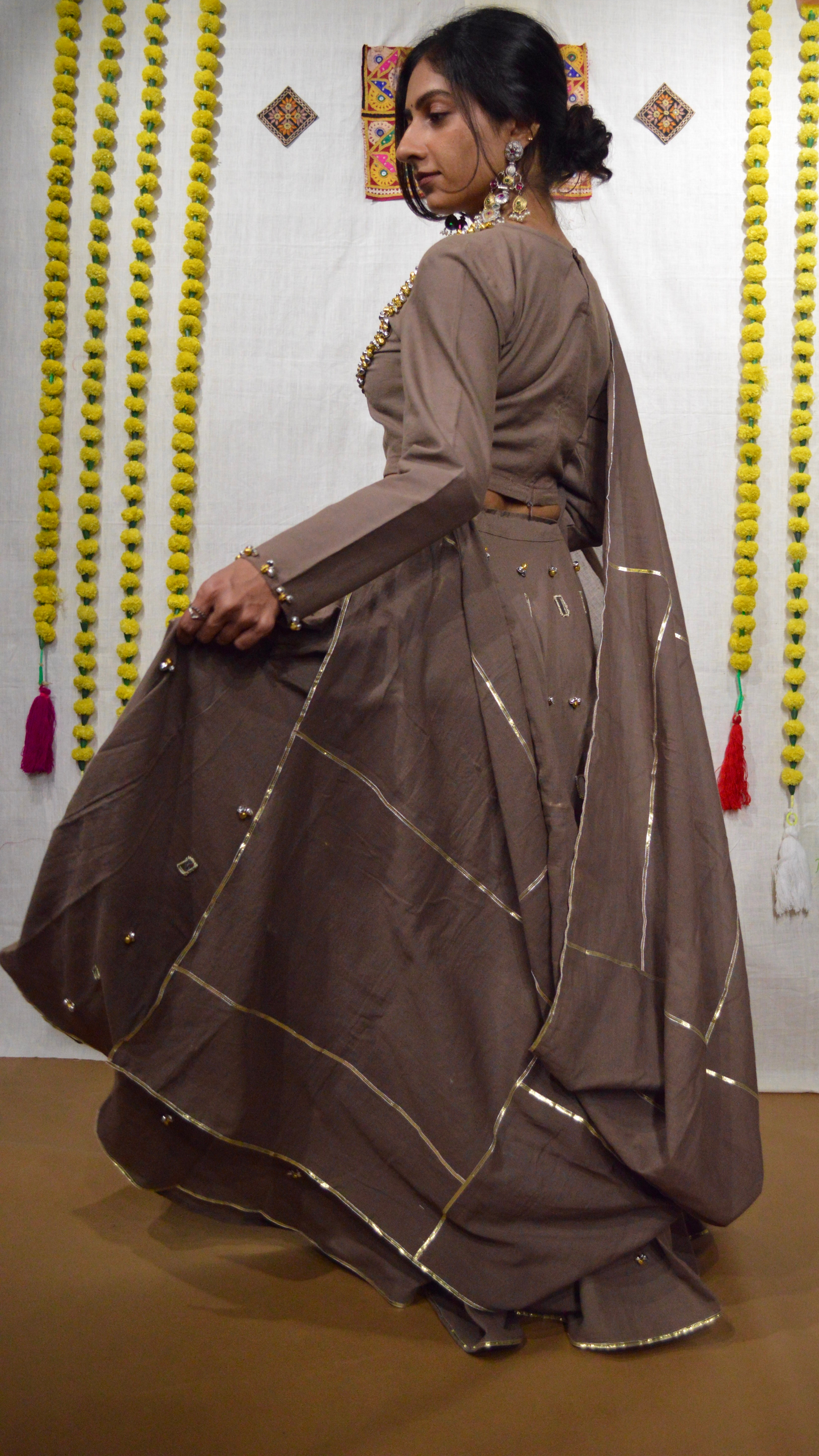 The Rang-e-Maati Choli Set