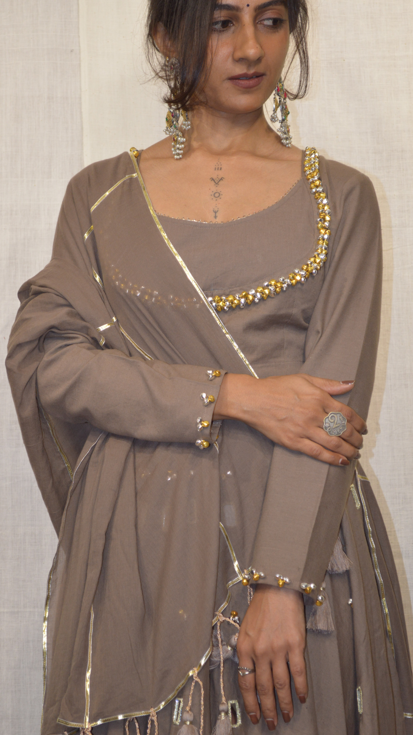 The Rang-e-Maati Choli Set