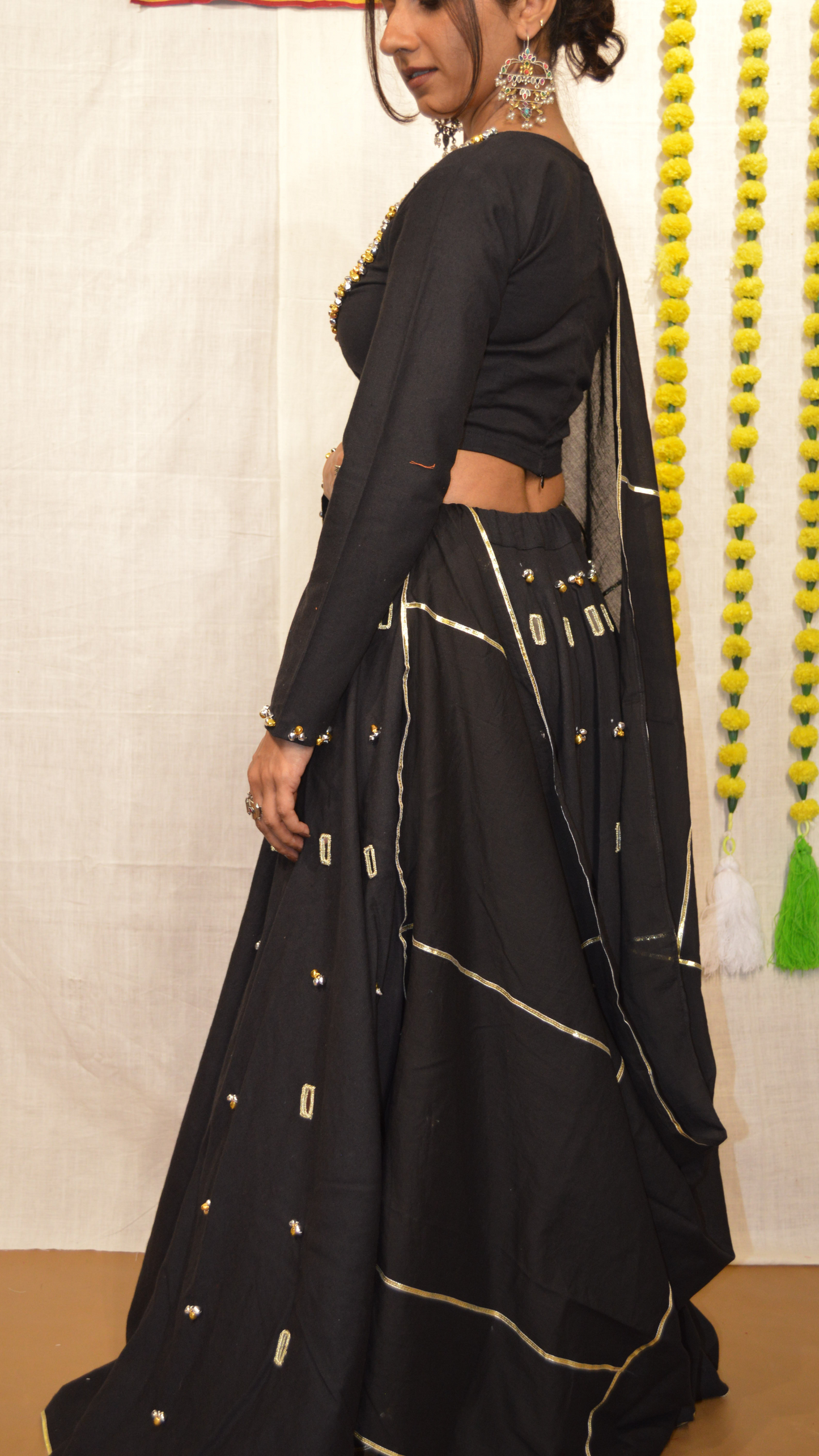 The Raat Rani choli set