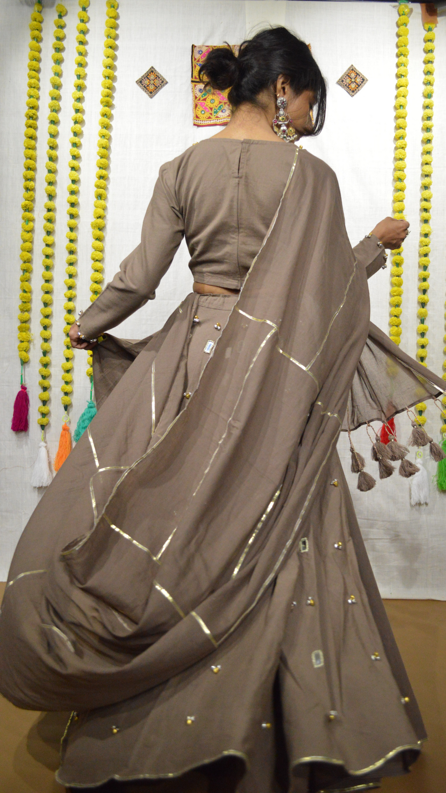 The Rang-e-Maati Choli Set