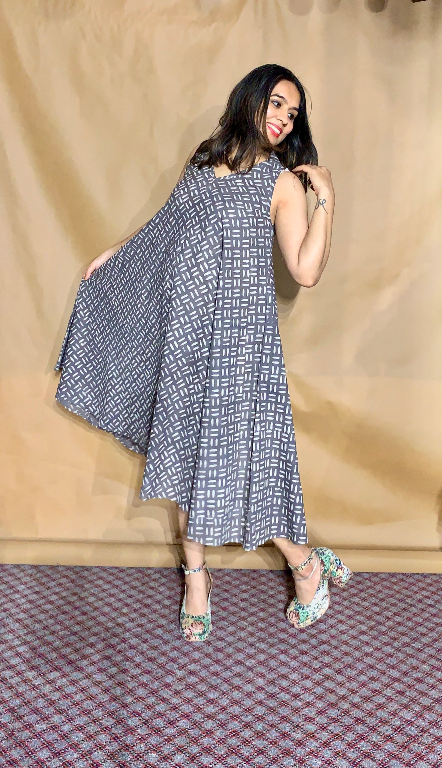 The Drift Marks Circular Dress