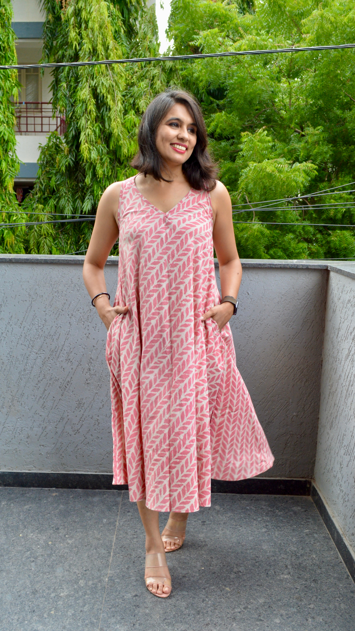 Blush Rush Circular Dress