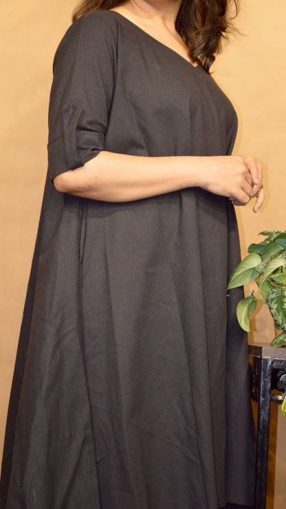 The Noir Dusk Tent Dress