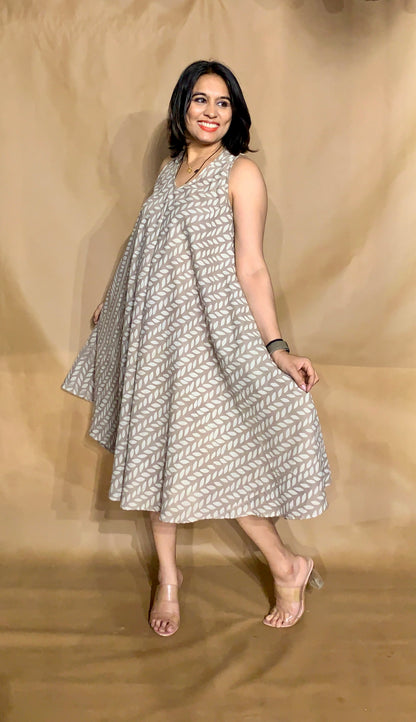 The Pebble Leaf Circular Dress