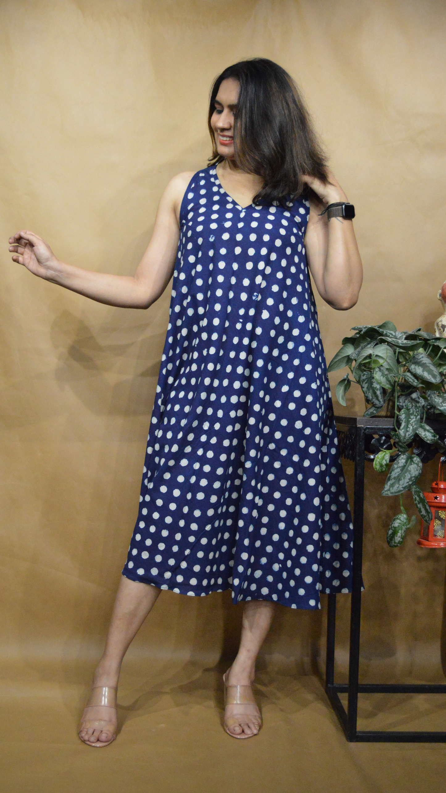 The Nebula Bloom Circular Dress