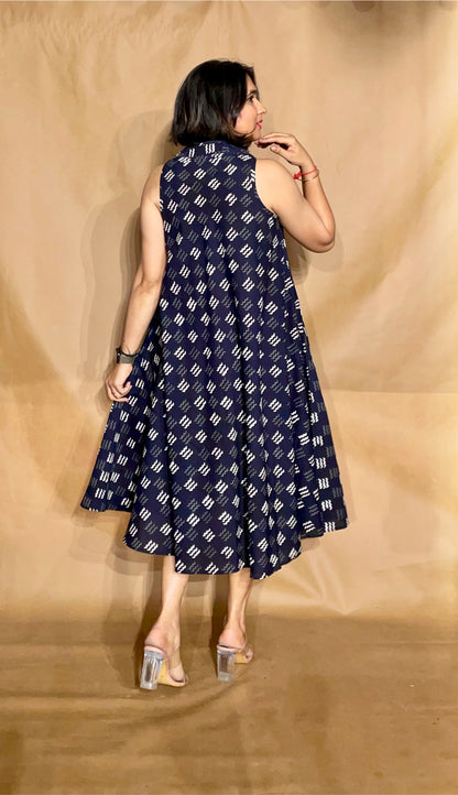 The Midnight Rhythm Circular Dress