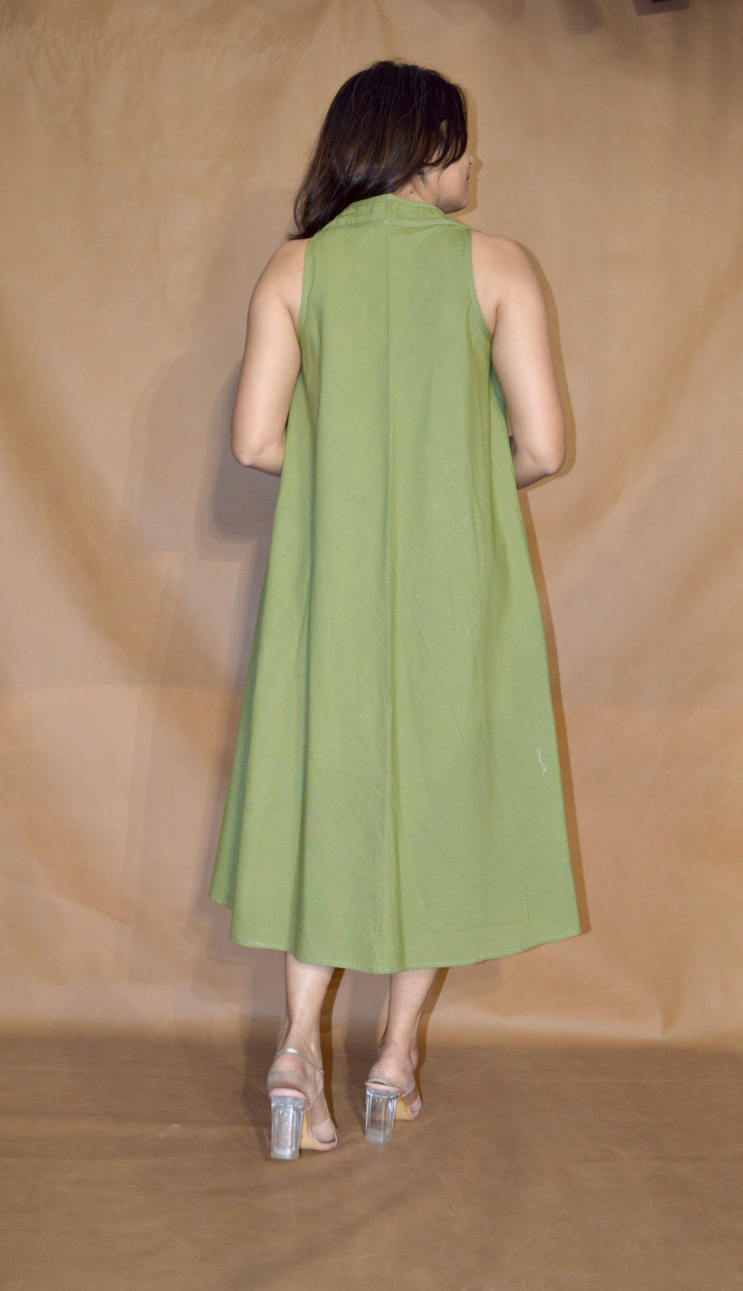 The Olive Calm Circular Dress