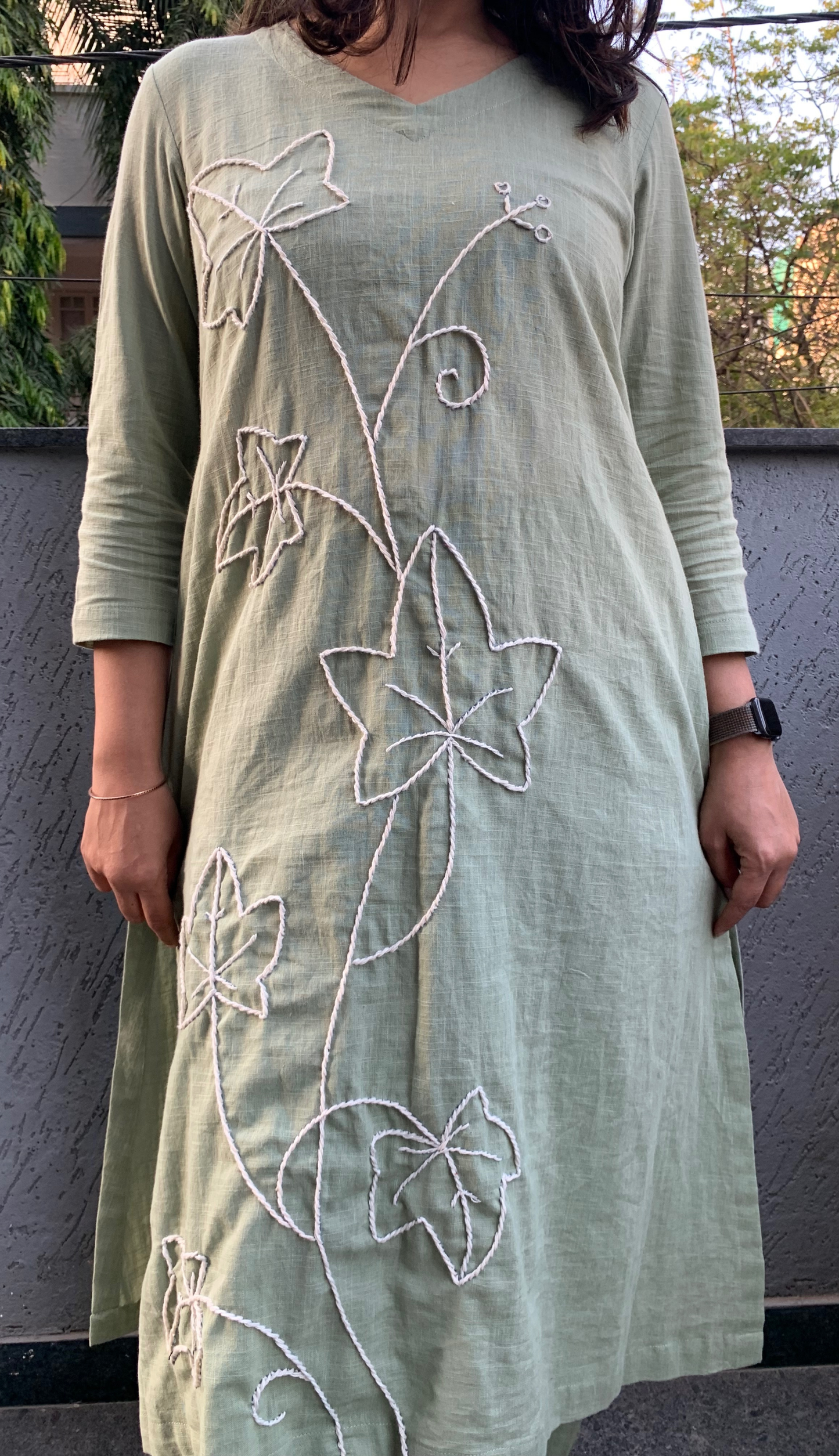 Sage Green Co-ord Set (Echoes of Winter)