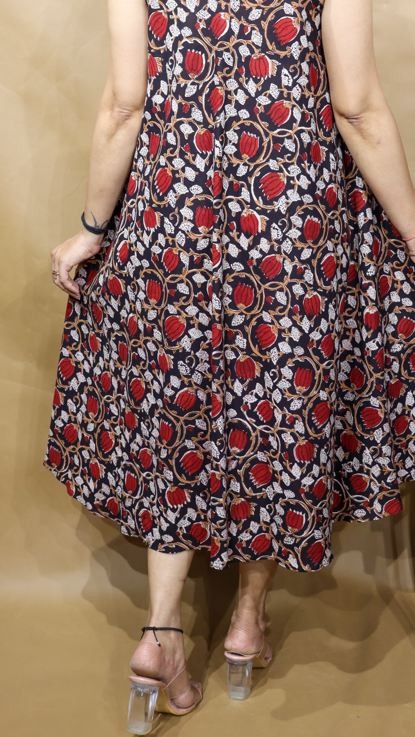 The Rouge Kalamkari Circular Dress