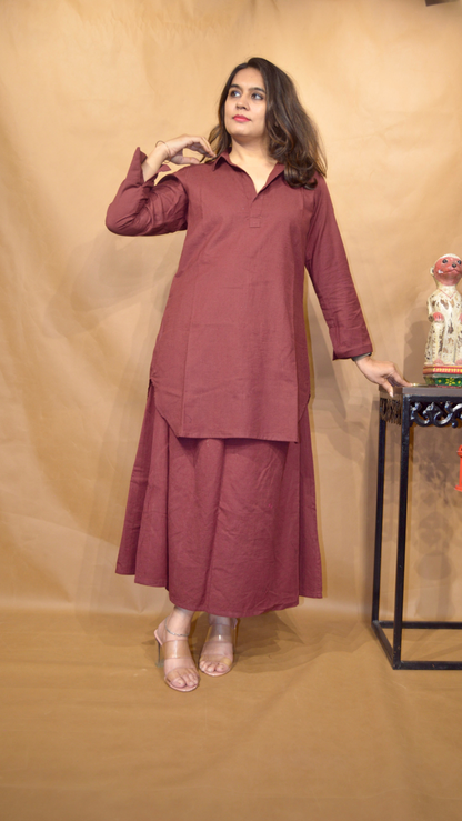 The Raaya Coords Set- Mahogany