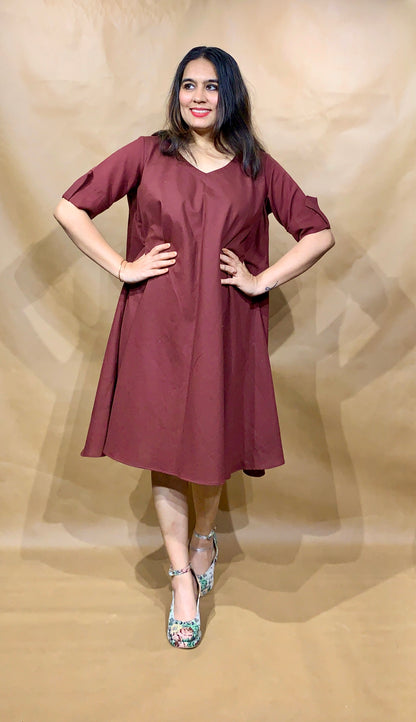 The Mulberry Haze Tent Dress