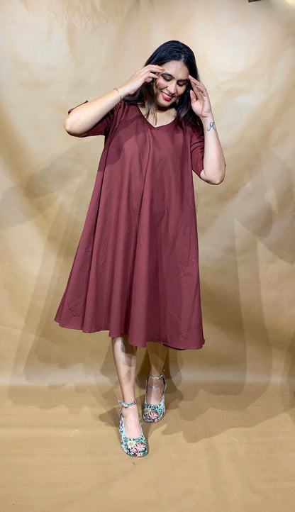 The Mulberry Haze Tent Dress