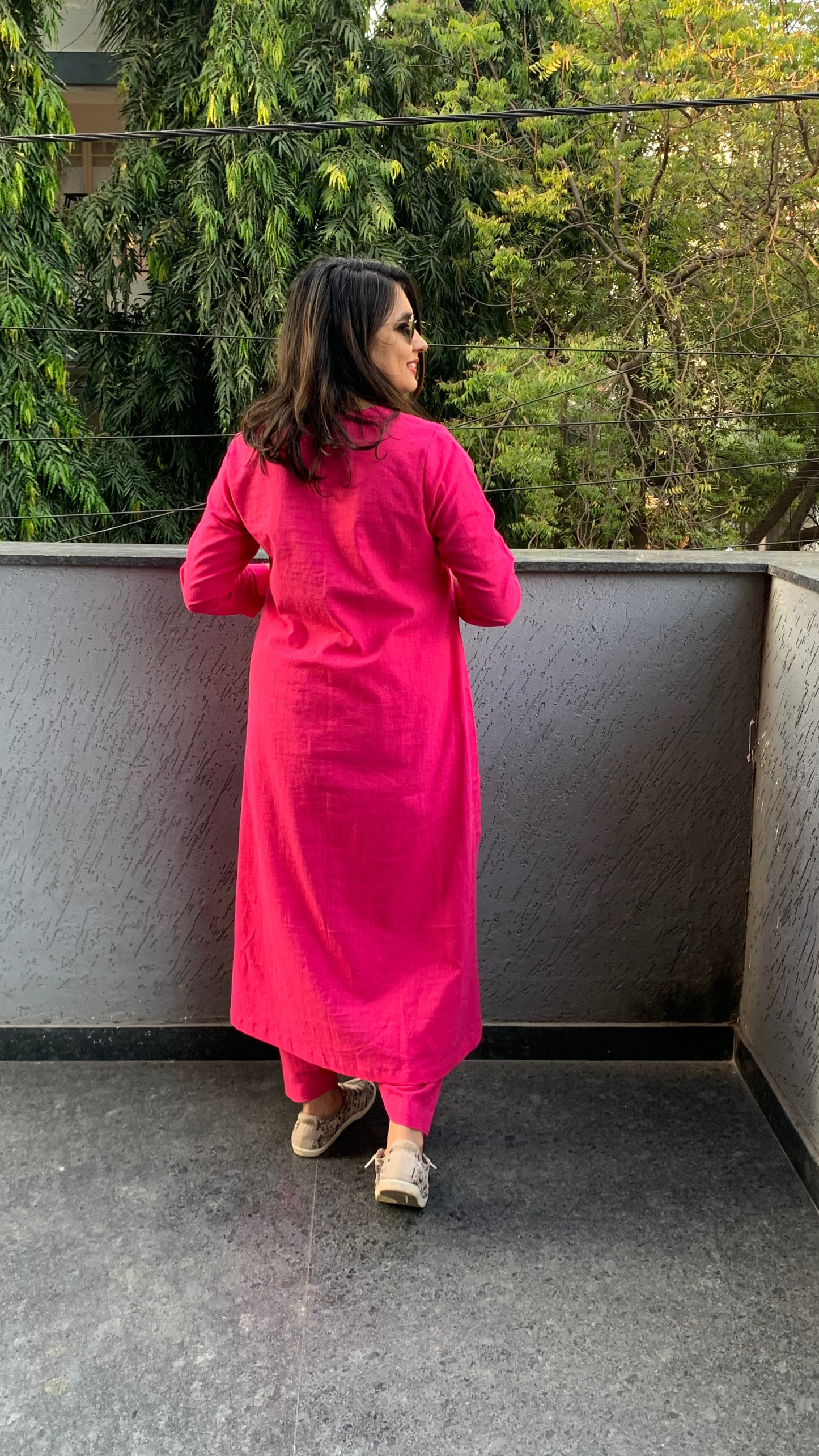 Pink Petal  Co-ord Set (Echoes of Winter)