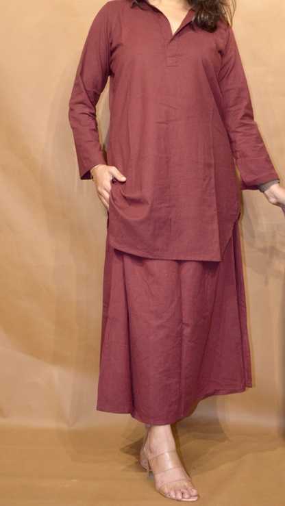 The Raaya Coords Set- Mahogany