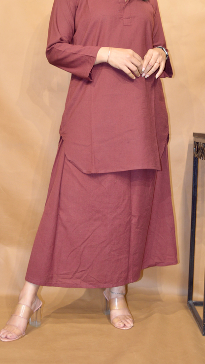 The Raaya Coords Set- Mahogany