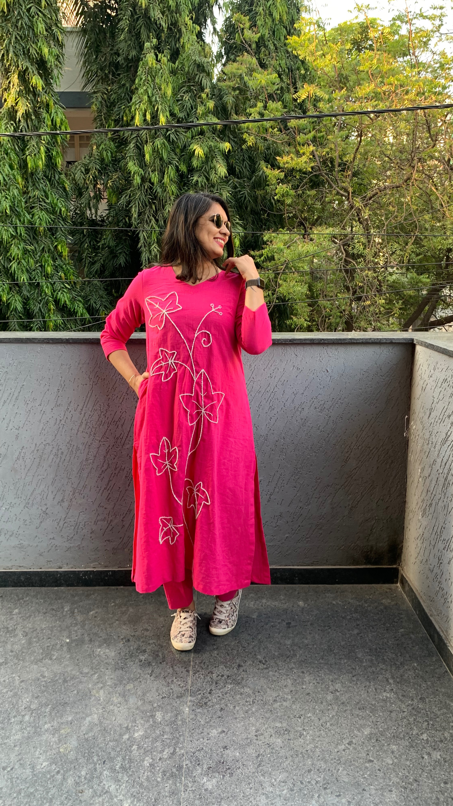 Pink Petal  Co-ord Set (Echoes of Winter)