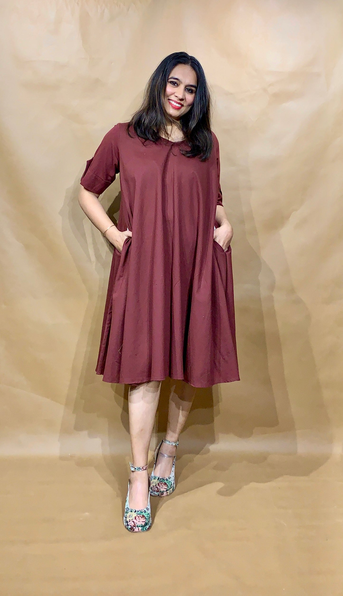 The Mulberry Haze Tent Dress