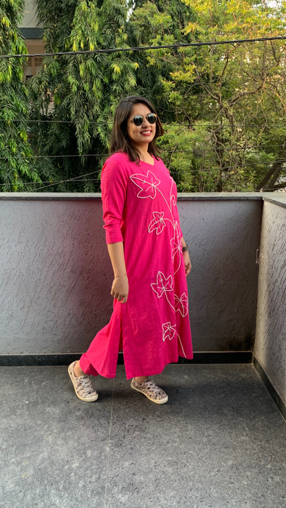 Pink Petal  Co-ord Set (Echoes of Winter)