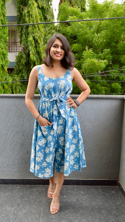 Powder Blue Jumpsuit