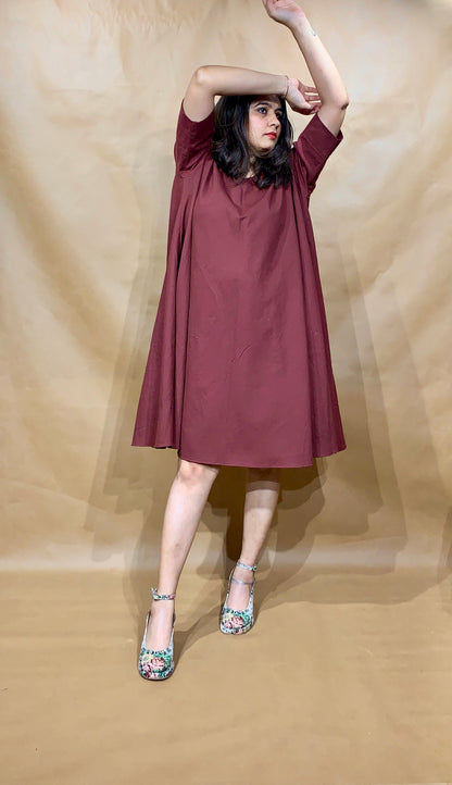 The Mulberry Haze Tent Dress