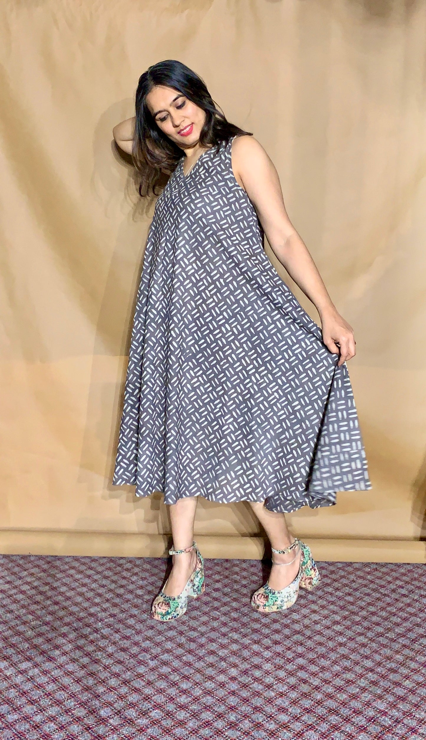 The Drift Marks Circular Dress