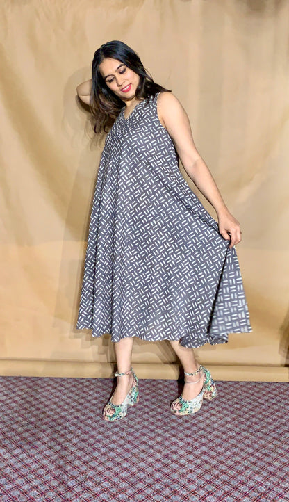 The Drift Marks Circular Dress